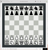 Capture d'écran de GNOME Chess